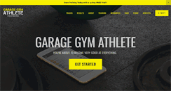 Desktop Screenshot of garagegymathlete.com